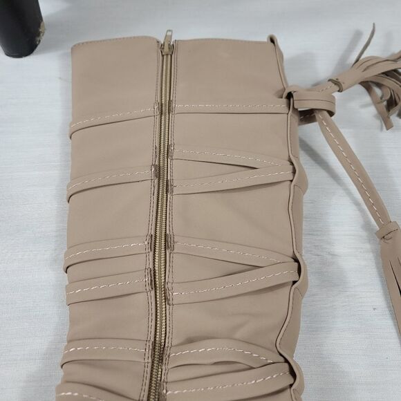 Rue 21 Etc Nude Tired High Heel Boots - Picture 4 of 9